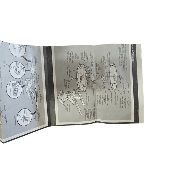 Star Trek U.S.S. Enterprise Model Kit Special Ed. Lights,sound,collectable - Picture 7 of 11